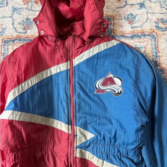 Vintage NHL Colorado Avalanche Zip-up Jacket Medium - Picture 4 of 7